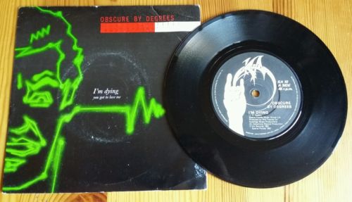 7” Obscure By Degrees Im Dying / A Woman Like You KA10 KA RECORDS /00080 popsike.com - OBSCURE BY DEGREES - I'M DYING - MINIMAL SYNTH / NEW