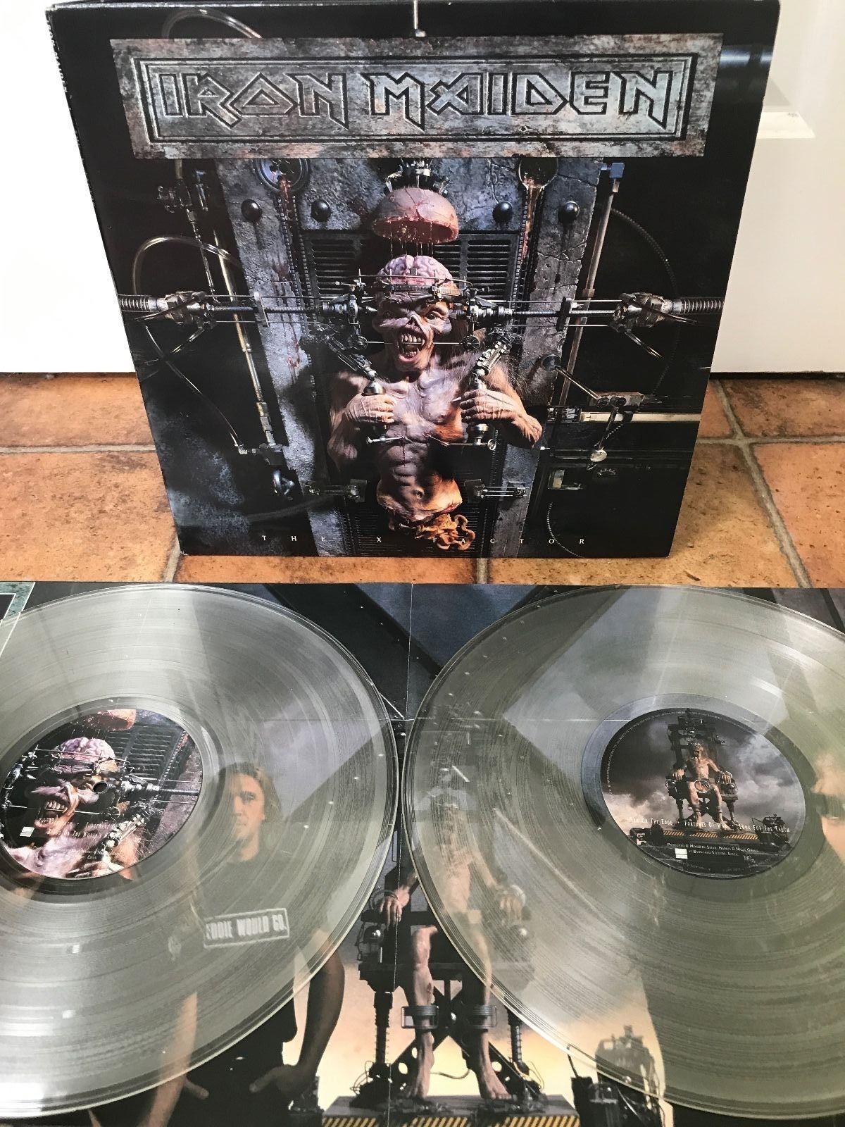 popsike.com - Iron Maiden - The X Factor LP rare double clear