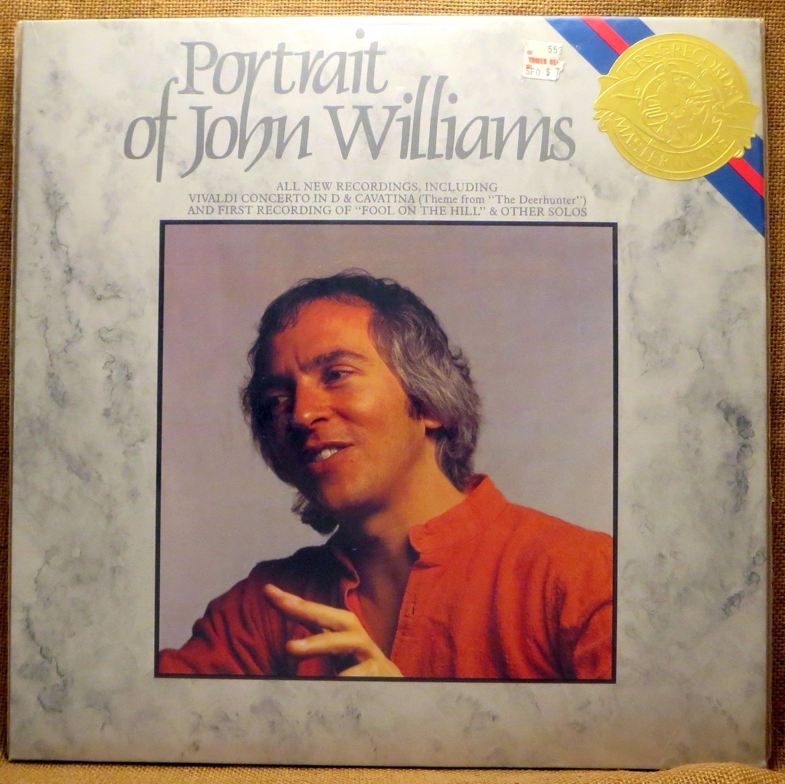 SEALED CLASSICAL LP: PORTRAIT OF JOHN WILLIAMS 1982 Masterworks CBS M 37791 A