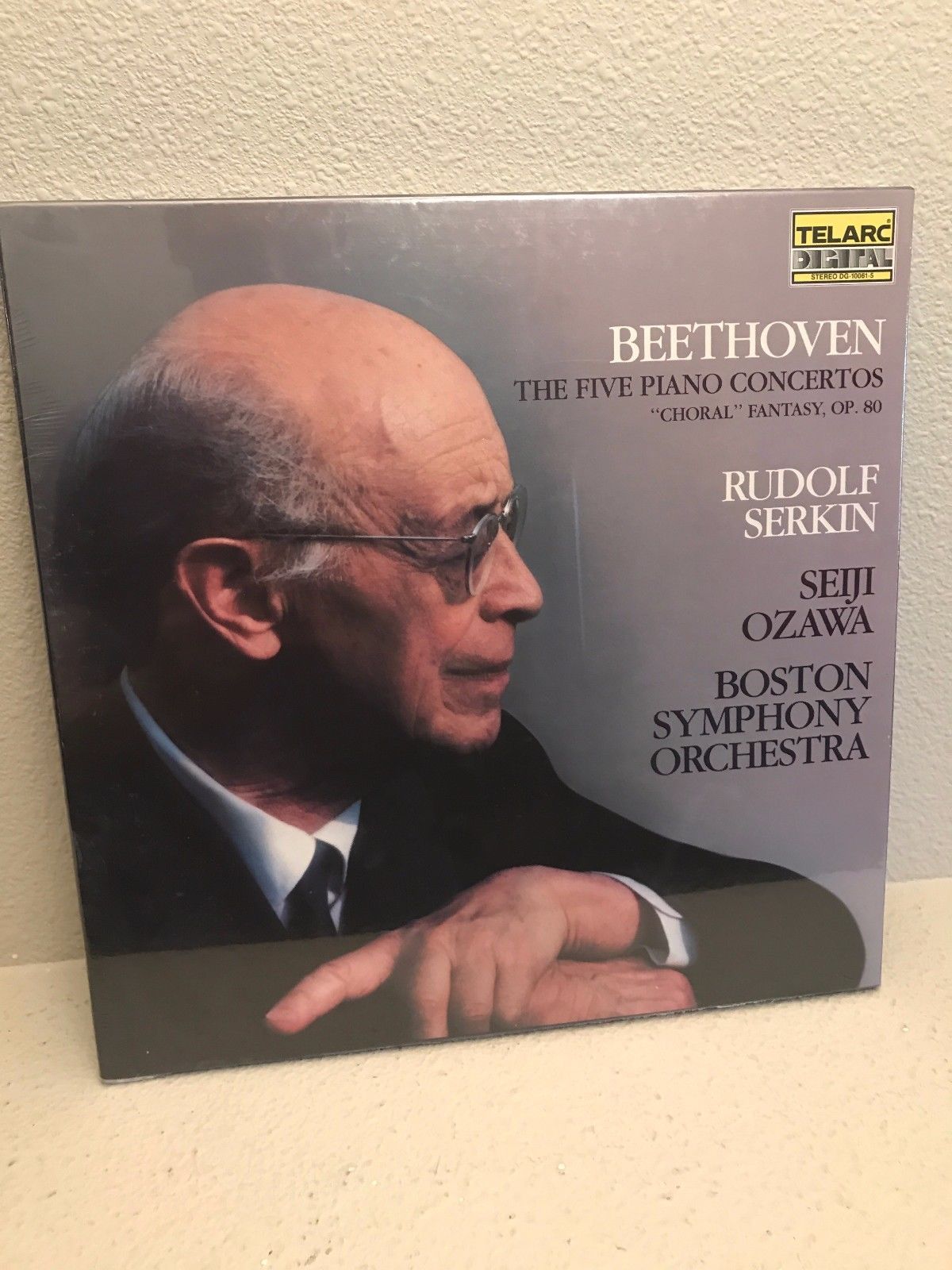 Serkin Ozawa Beethoven 4 LP BOXSET SEALED Audiophile Classical Telarc 10061-5 A