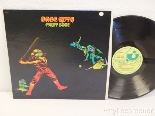 popsike.com - BABE RUTH First Base NM 1973 US 1st Original LP Harvest ...