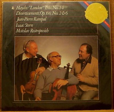 SEALED CLASSICAL LP HAYDEN TRIOS DIVERTISSEMENTS RAMPAL STERN ROSTROPOVICH DIG A