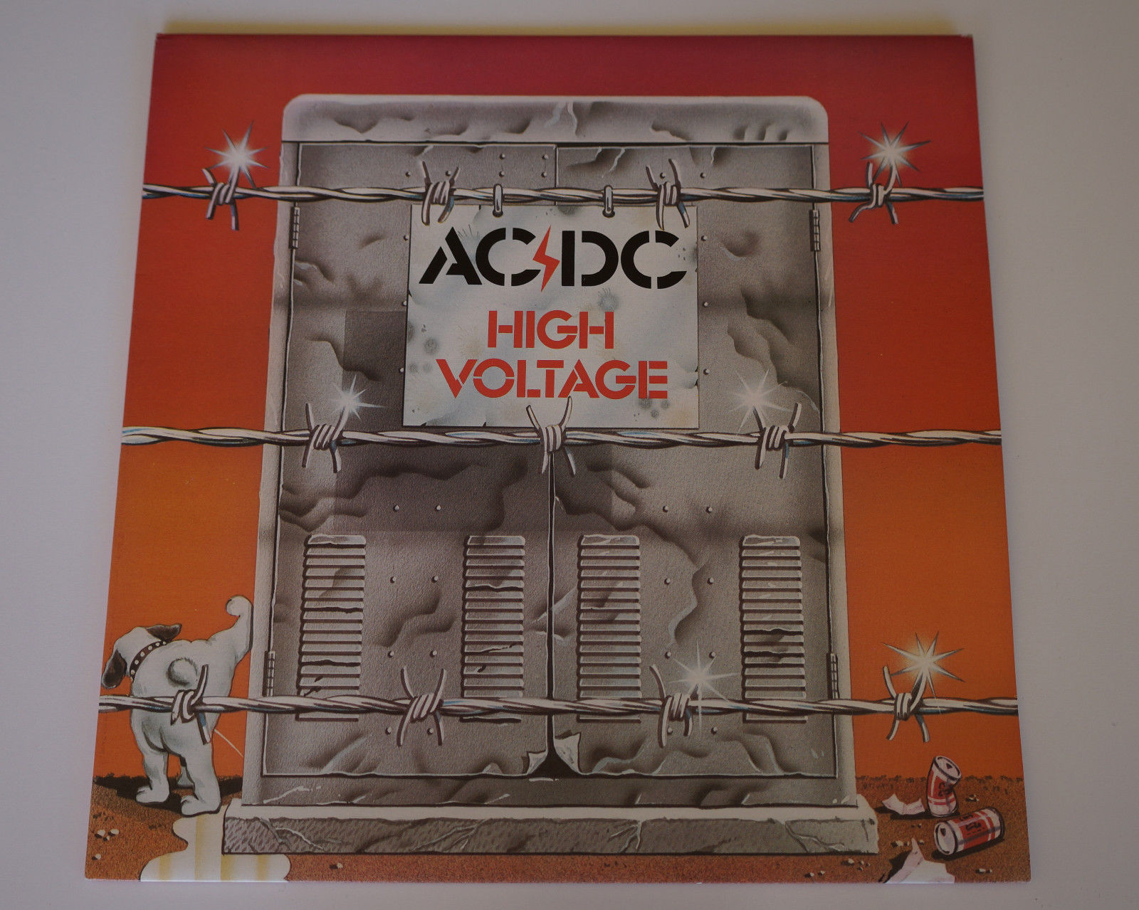 popsike.com - AC/DC High Voltage 1975 UNIQUE ERROR Australia Albert's ...