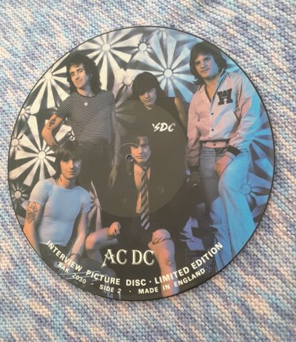 popsike.com - ACDC AC/DC Very Rare Vinyl Record Picture Disc Limited ...