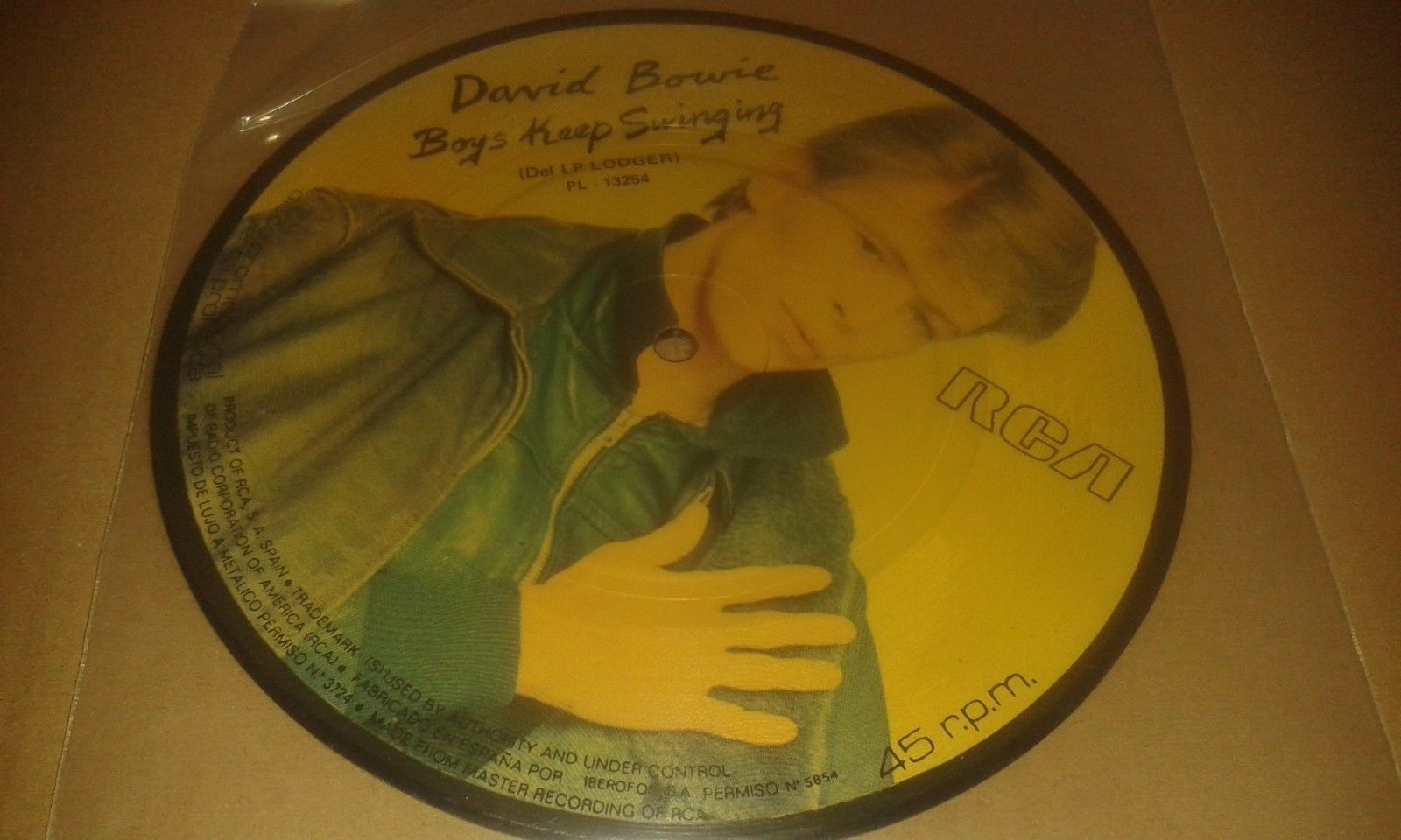popsike.com - David Bowie 'Boys Keep Swinging' 1978 SPANISH PIC DISC 7 ...