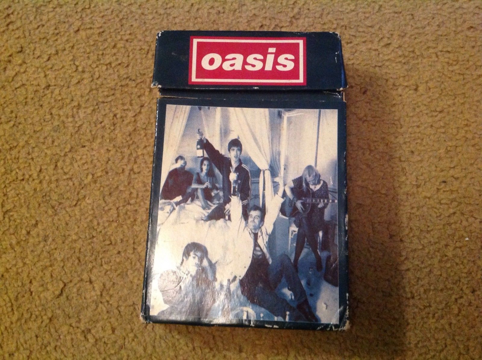 popsike.com - Oasis Cigarettes and Alcohol Cassette Original Cigarette  Packet Box FREE POST UK