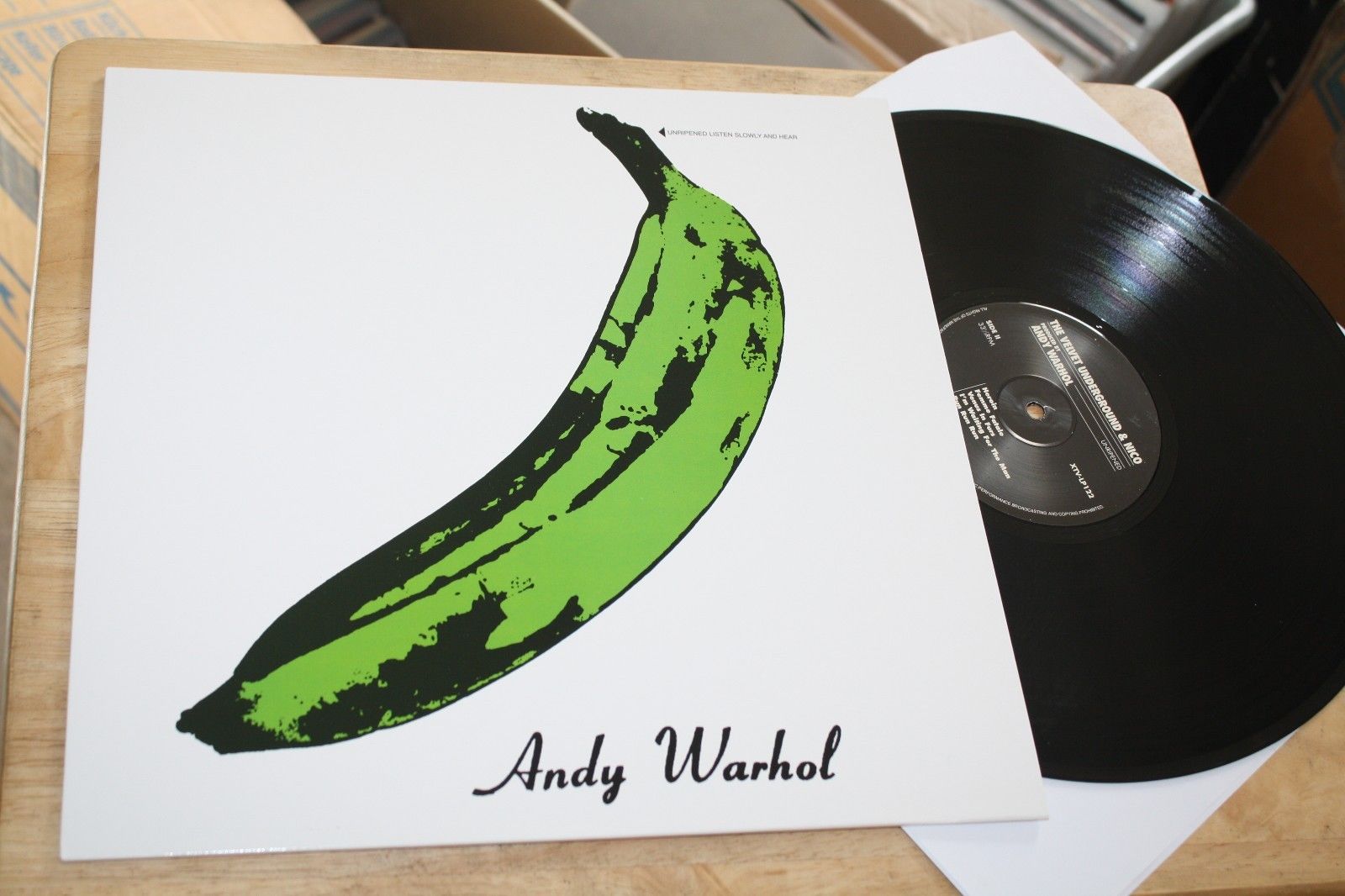 ベルベットアンダーグラウンド 緑バナナ UNRIPENED レコード ベルベットアンダーグラウンド 緑バナナ UNRIPENED レコード