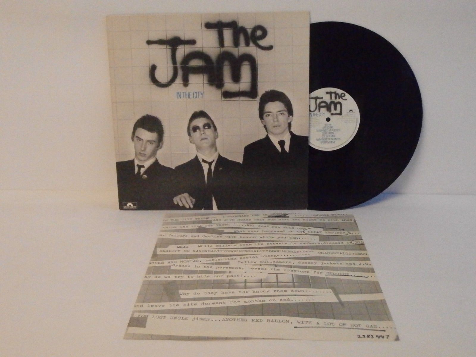 popsike.com - 70s Paul Weller THE JAM in the city Original 1977 UK