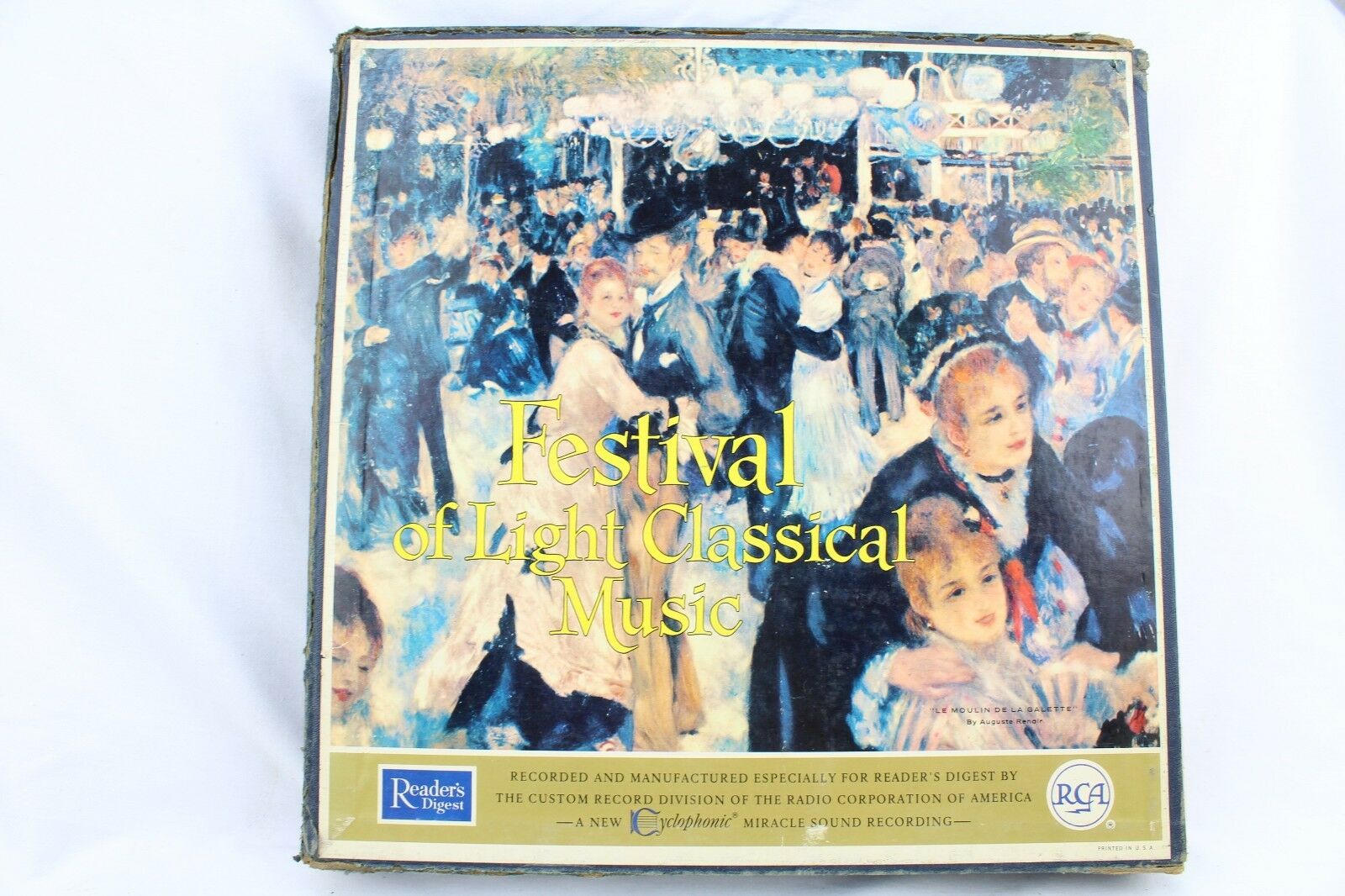 Festival of Light Classical Music Readers Digest Vintage Vinyl Record 1961 LP A