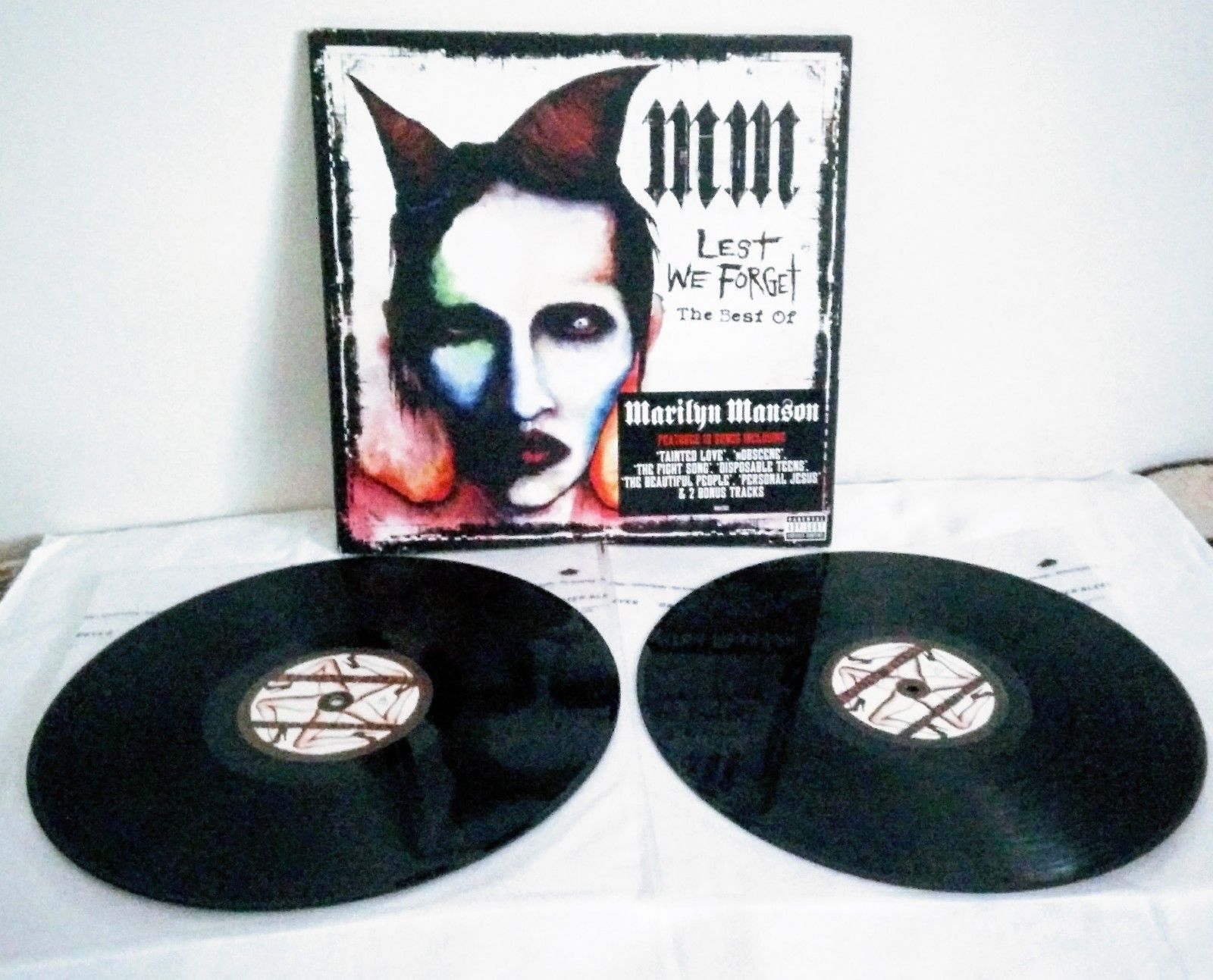 popsike.com - MARILYN MANSON - LEST WE FORGET 2LP VINYL 2004