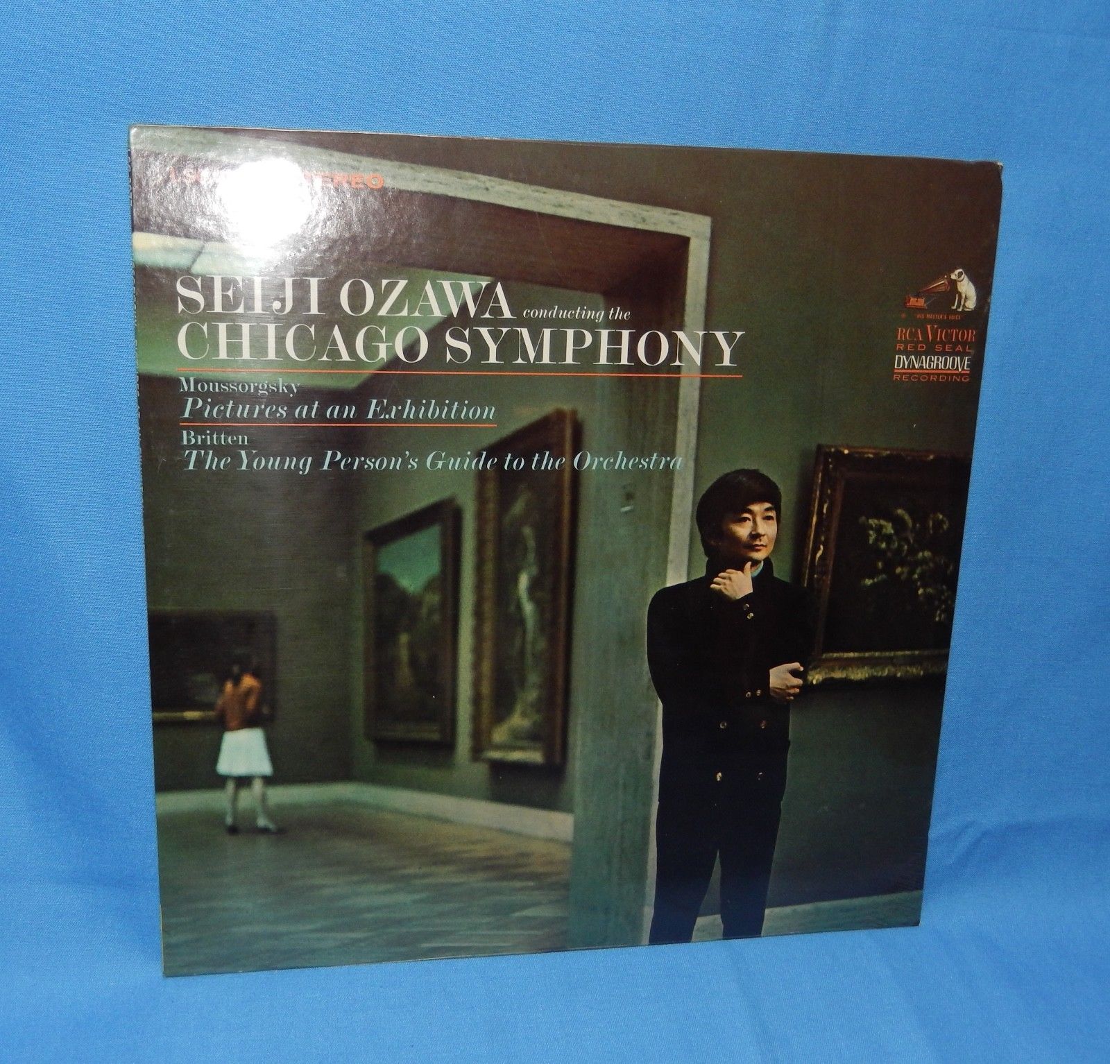 LP Seiji Ozawa Chicago Symphony Moussorgsky Sealed Classical LP A