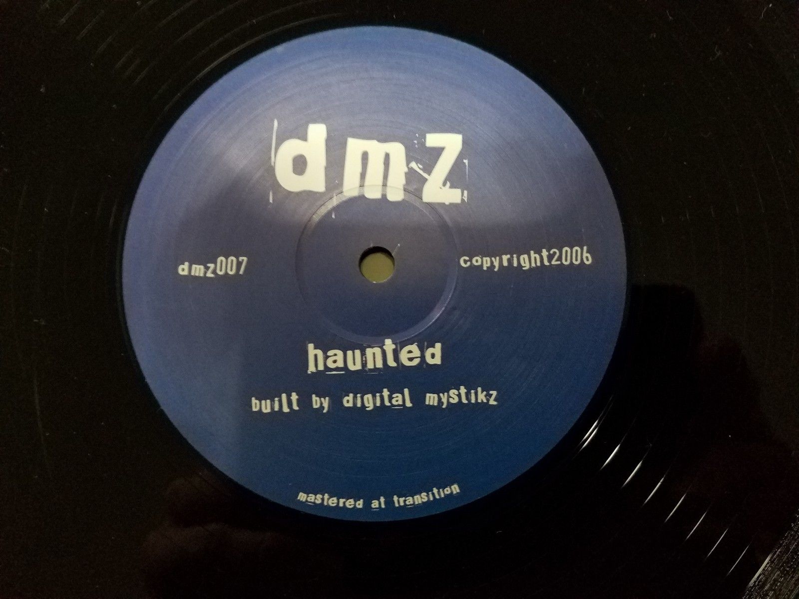 popsike.com - Digital Mystikz ?– Haunted / Anti War Dub (DMZ ?007