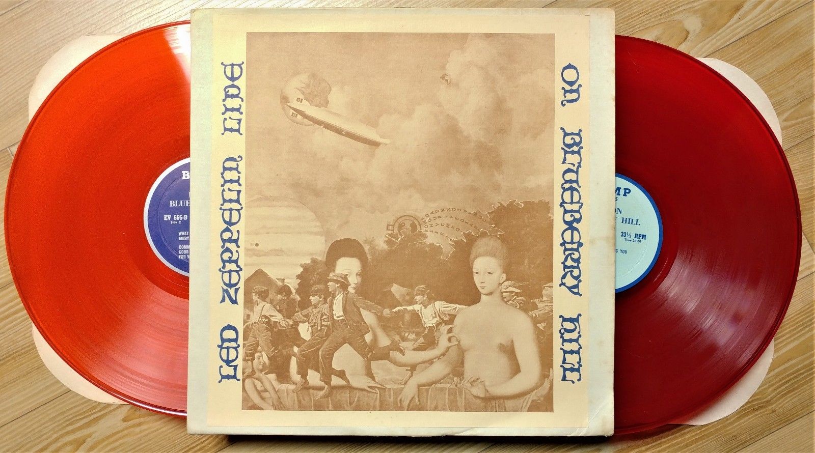 popsike.com - LED ZEPPELIN LIVE on BLUEBERRY HILL BLIMP original