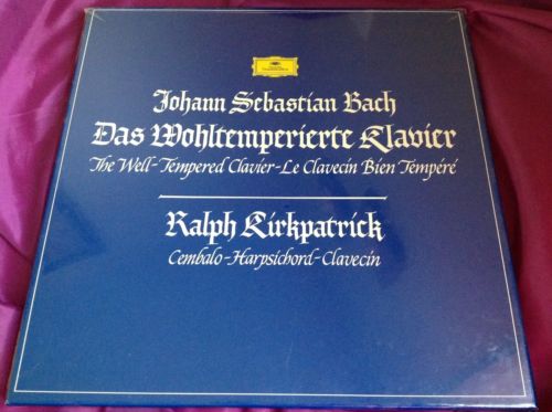 Sealed Classical 5 LP : Bach Klavier Das Wohltemperierte Klavier DGG 413 A