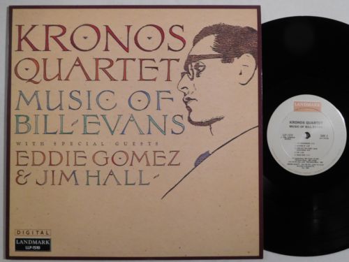 KRONOS QUARTET Music Of Bill Evans LANDMARK LP NM digital classical jazz strings A