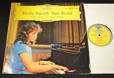 Martha Argerich Classical Piano Recital DGG RED STEREO 138 672 A