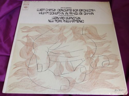 Sealed Classical LP : Bernstein Schuman In Praise of Shahn Columbia M30112 A