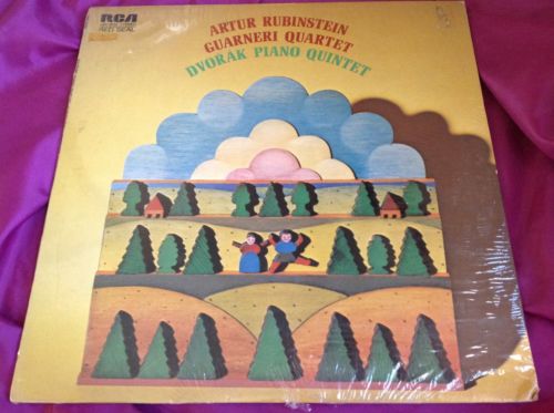 Sealed Classical LP : Rubinstein Guarneri Quartet Dvorak Piano Quintet RCA A