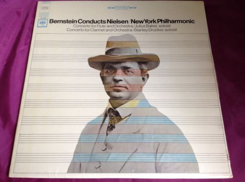 Sealed Classical LP : Bernstein Conducts Nielsen Julius Baker Drucker A