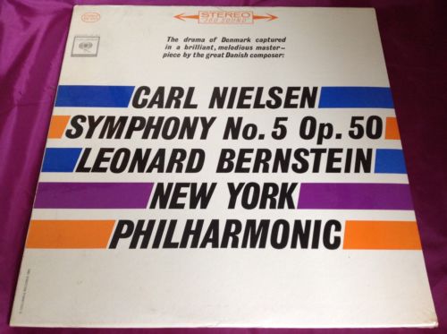 Sealed Classical LP : Carl Nielsen Symphony No. 5 Op. 50 Bernstein MS6414 A