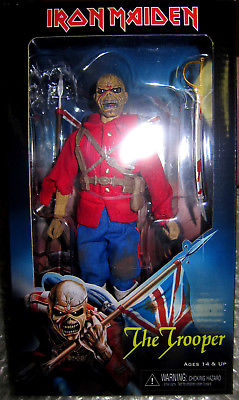 figure Iron Maiden - Retro - Trooper Eddie - 40th Anniversary - NECA14903-A