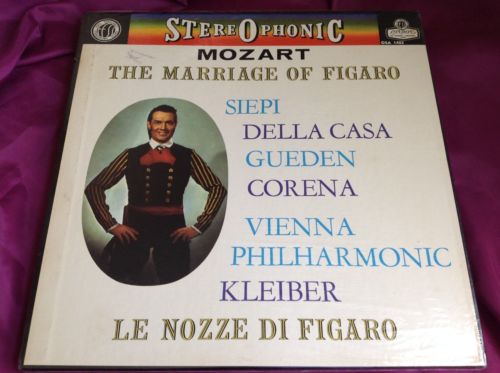 Sealed Classical LP : Mozart The Marriage of Figaro Le Nozze Di Figaro OSA A