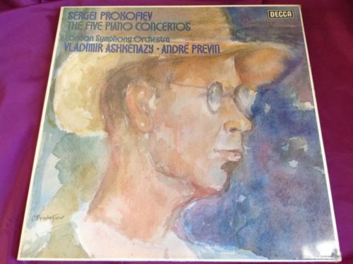 Sealed Classical 3 LP Box Set : Previn Ashkenazy The Five Piano Concertos A