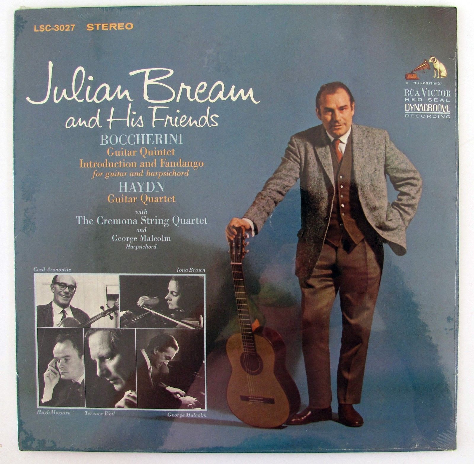 Julian Bream and His Friends new sealed vinyl classical guitar RCA stereo 618 A