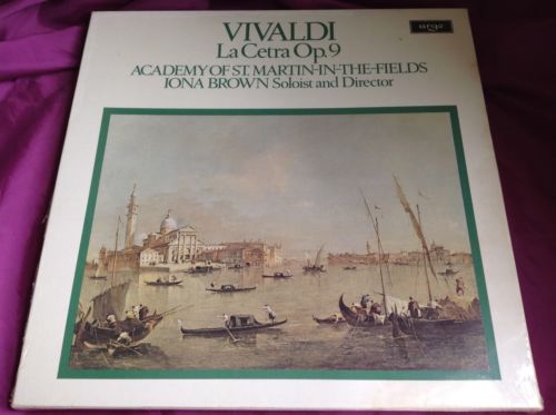 Sealed Classical 3 LP Box Set : Vivaldi La Cetra Op 9 Brown ASMIF Argo A