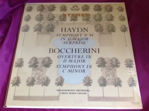 Sealed Classical LP : Haydn Symphony No. 94 in G Major Boccherini Angel A