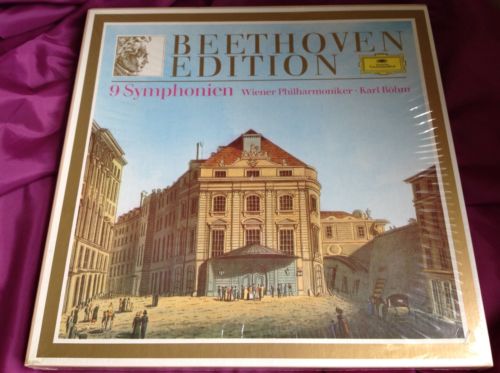 Sealed Classical 8 LP Box : Beethoven Edition 9 Symphonien Wiener DGG A