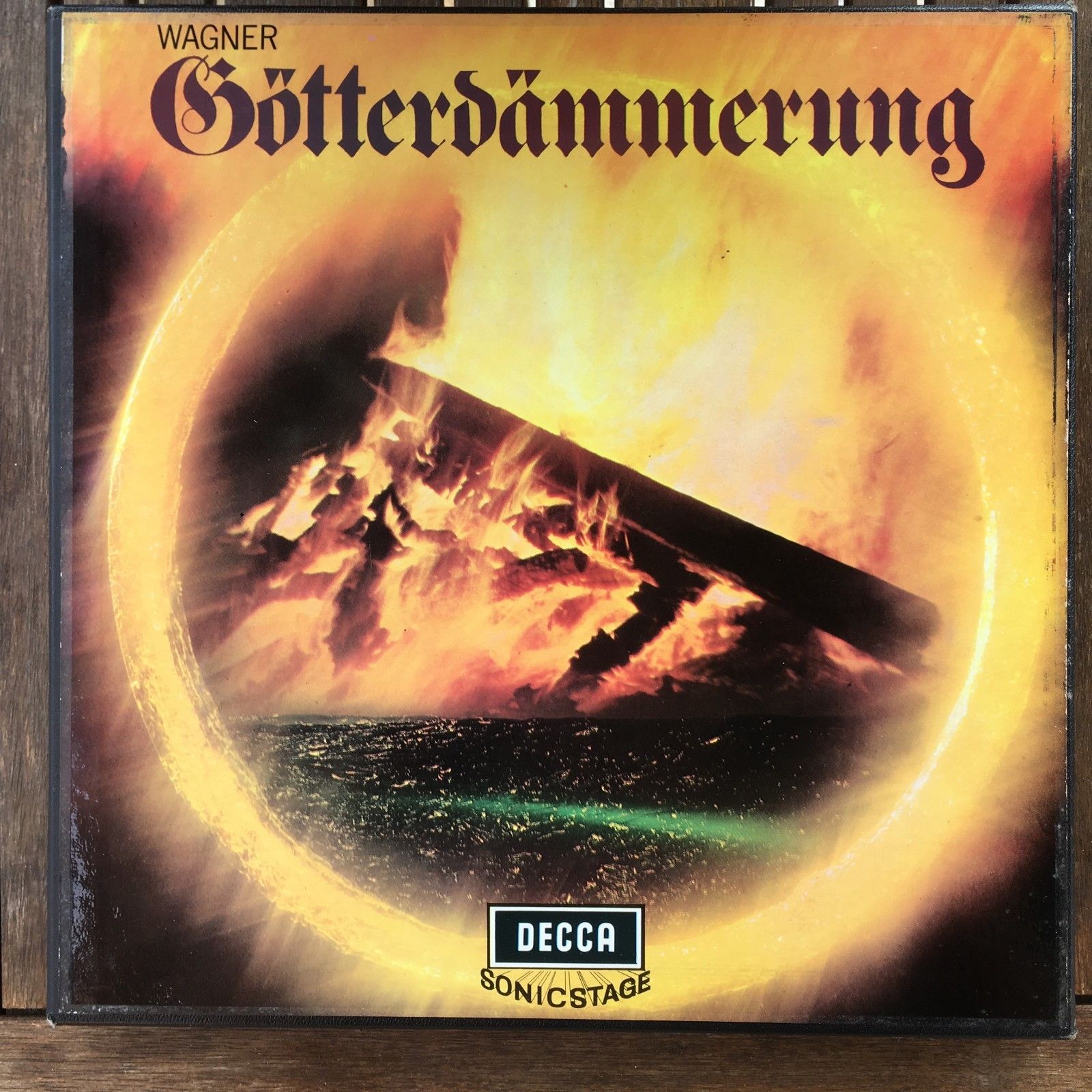 Classical 6 LP Box Set Wagner Gotterdammerung Nilsson Solti Decca SET 292-7 A