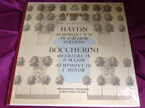 Sealed Classical LP : Haydn Symphony No. 94 Boccherini Overture Angel A