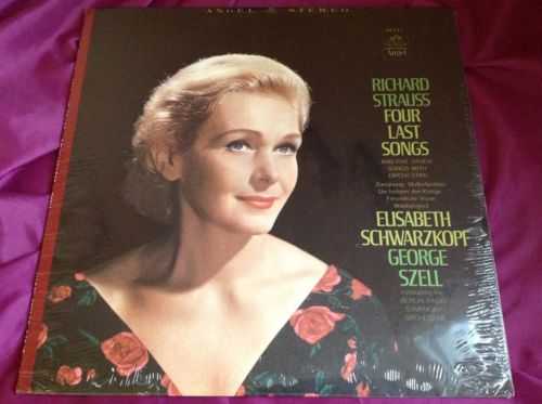 Sealed Classical LP : Strauss Four Last Songs Szell Schwarzkopf Angel A
