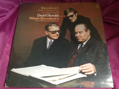 Sealed Classical LP : Shostakovich Violin Concerto No. 1 Oistrakh Angel A