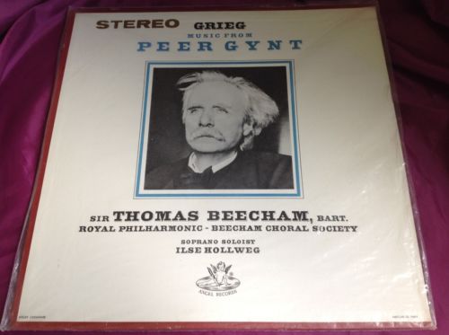 Sealed Classical LP : Music From Peer Gynt Beechman Grieg Hollweg Angel A