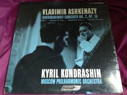 Sealed Classical LP : Rachmaninoff Concerto No. 2 Op. 18 Ashkenazy London A
