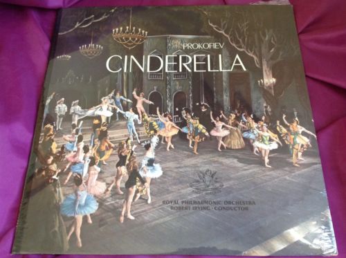 Sealed Classical LP : Cinderella Prokofiev Robert Irving Angel 35529 A