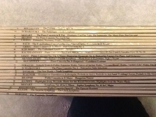 Complete 22 Record Funk & Wagnals FAMILY LIBRARY OF GREAT MUSIC Classical LPs A