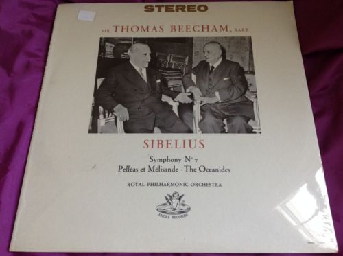 Sealed Classical LP : Sir Thomas Beecham Sibelius Symphony No. 7 Angel A