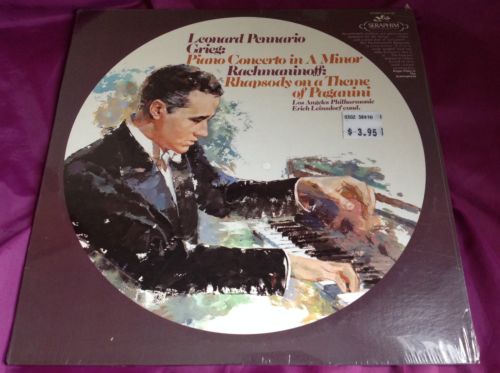 Sealed Classical LP : Pennario Grieg Piano Concerto Theme of Paganini DGG A
