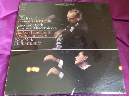 Sealed Classical LP : Two Twentieth Century Masterpieces Stern Hindemith A