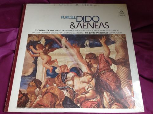 Sealed Classical LP : Purcell Dido & Aeneas Barbirolli Ambrosian Angel A