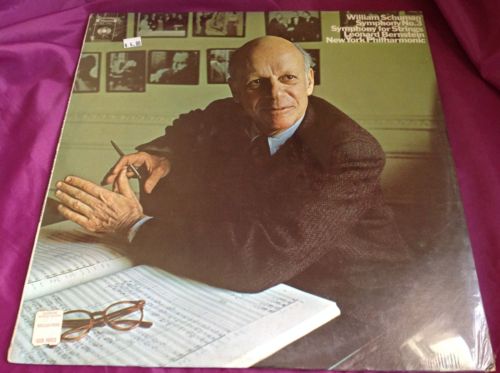 Sealed Classical LP : Schuman Symphony No 3 for String Bernstein Columbia A