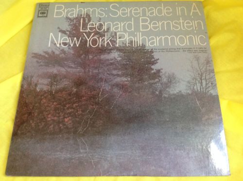 Sealed Classical LP : Brahms Serenade in A Bernstein Columbia MS 7123 A