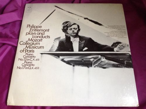 Sealed Classical LP : Mozart Piano Concerto #13 & # 17 Entremont Columbia A