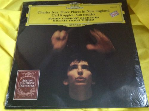 Sealed Classical LP : Tilson Thomas Ives Three Places in New England DGG A