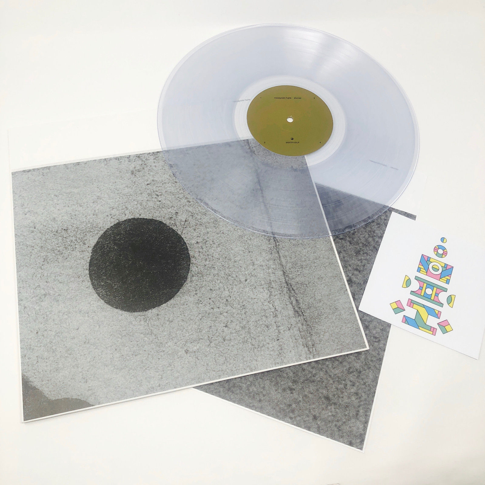 Masayoshi Fujita STORIES Clear Vinyl LP Record INSTRUMENTAL AMBIENT CLASSICAL A