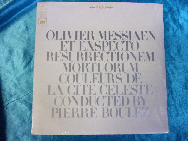 Sealed Classical LP: Boulez- Messiaen -Loriod- Groupe Instrumental De Strasbourg A