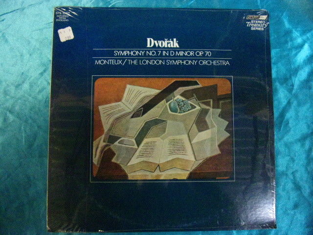 Sealed Classical LP: Monteux - Dvorak - Symphony #7 - D Minor A